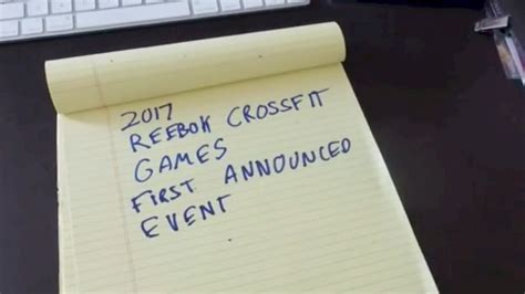 Here’s the First Announced Event of the 2017 .